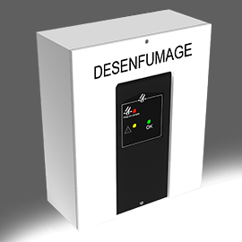 Centrale de désenfumage électrique 24 VCC - 5A - 1 groupe aération - 1 groupe désenfumage