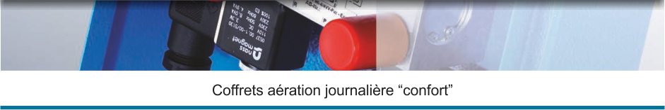 Coffrets aération
