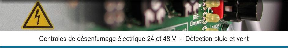 Centrales électriques 24 V et 48 V